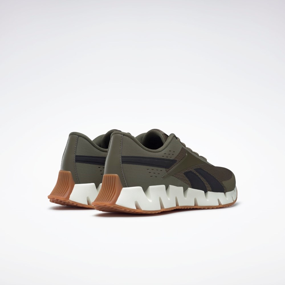 Reebok Zig Dynamica 2 Shoes Vihreä Mustat | PVXIYF-078