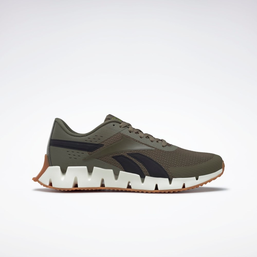 Reebok Zig Dynamica 2 Shoes Vihreä Mustat | PVXIYF-078