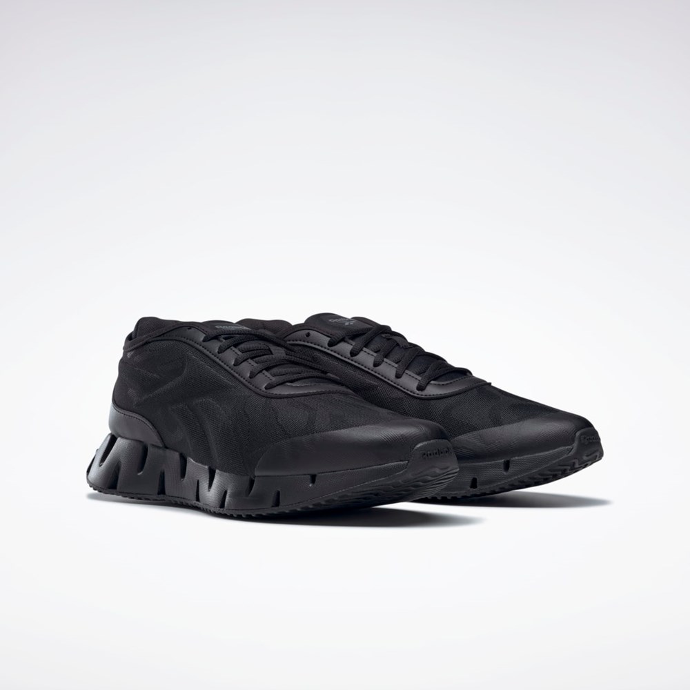 Reebok Zig Dynamica 3 Shoes Mustat Harmaat Mustat | OZAKPG-297