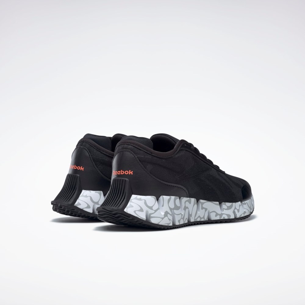 Reebok Zig Dynamica 3 Shoes Mustat Harmaat Valkoinen | QHWPRV-901