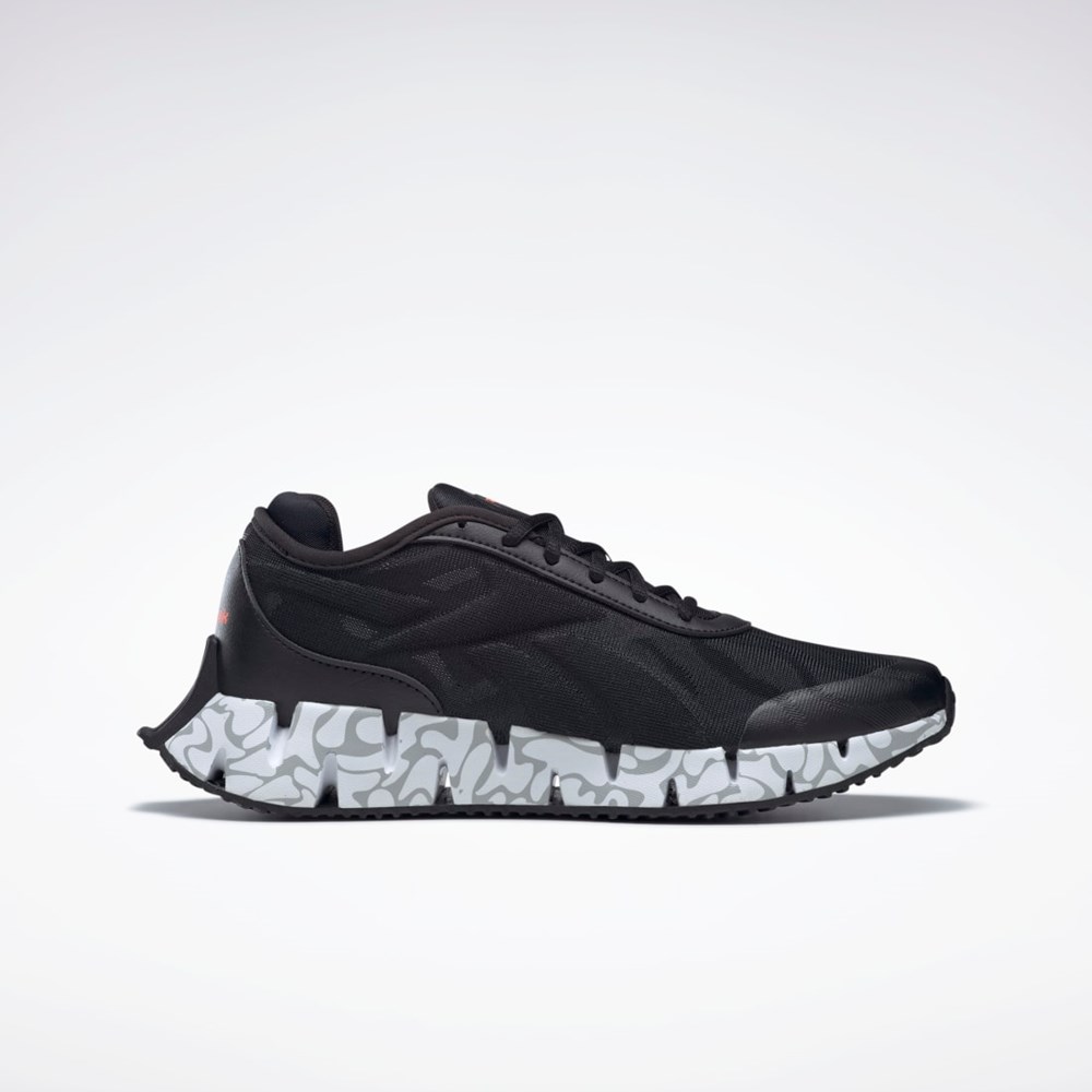 Reebok Zig Dynamica 3 Shoes Mustat Harmaat Valkoinen | QHWPRV-901
