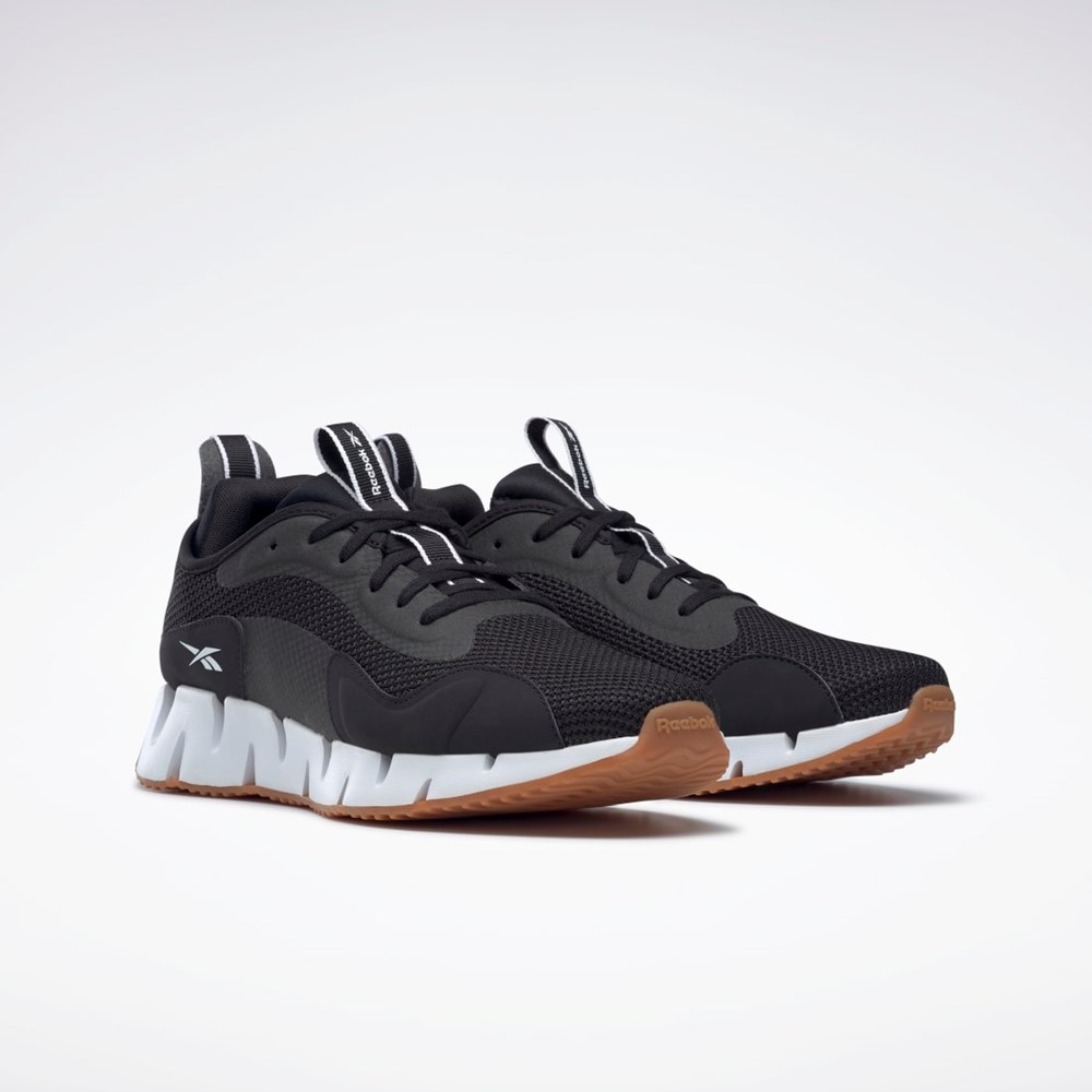 Reebok Zig Dynamica Shoes Mustat Valkoinen | PRXGOQ-538