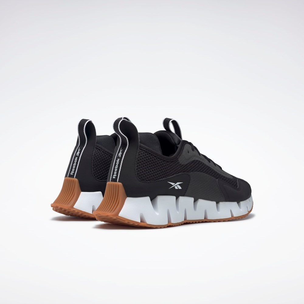 Reebok Zig Dynamica Shoes Mustat Valkoinen | PRXGOQ-538