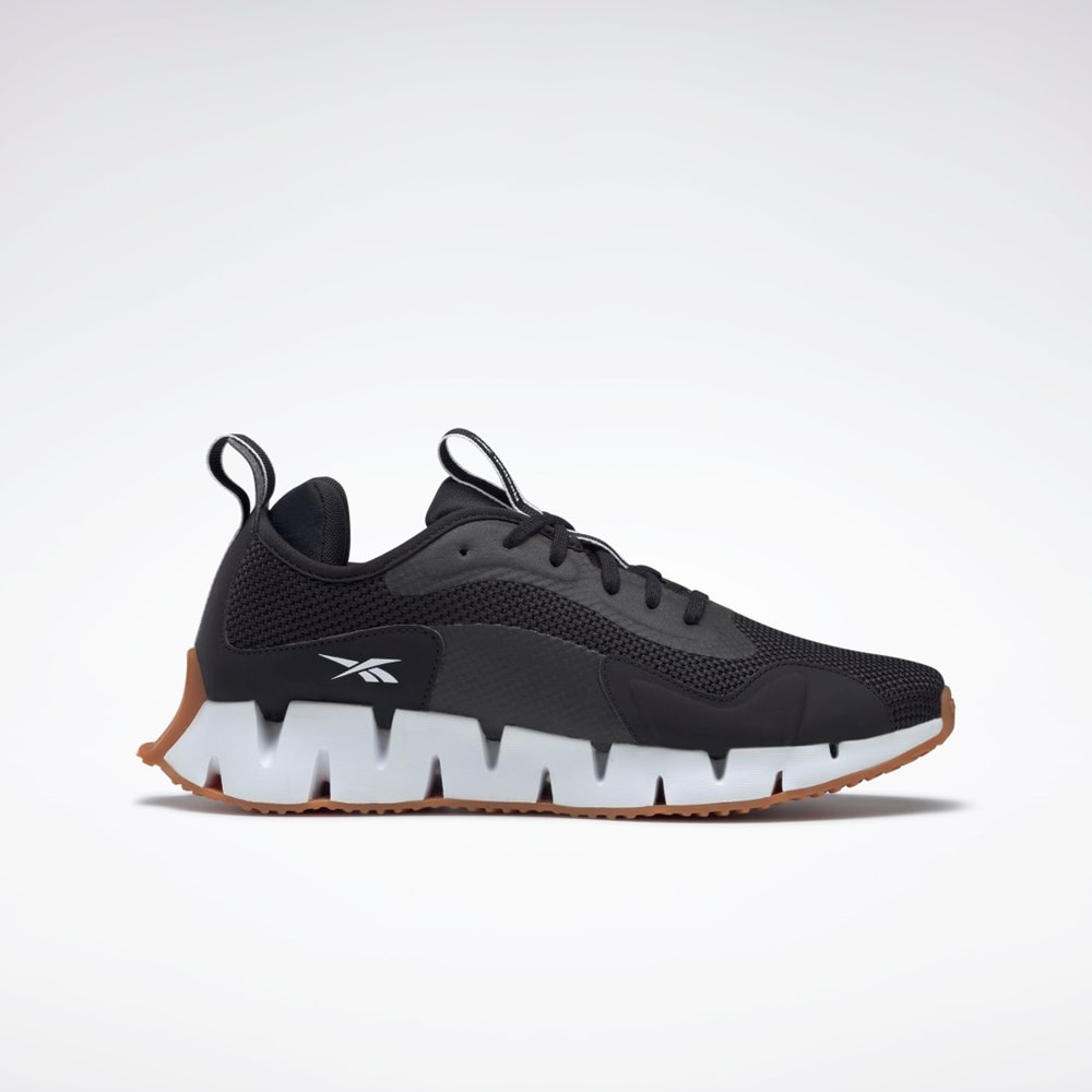 Reebok Zig Dynamica Shoes Mustat Valkoinen | PRXGOQ-538