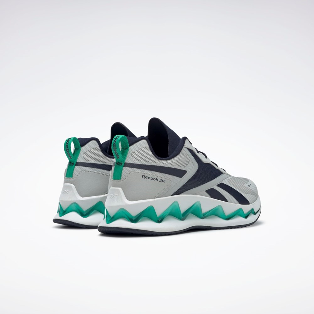 Reebok Zig Elusion Energy Shoes Harmaat Laivastonsininen Vihreä | YFVBAQ-520