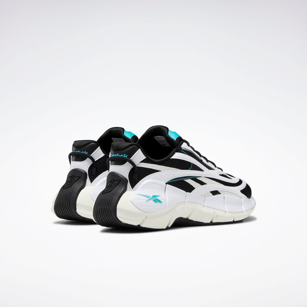 Reebok Zig Kinetica 2.5 Shoes Mustat Valkoinen | NYVLZC-123