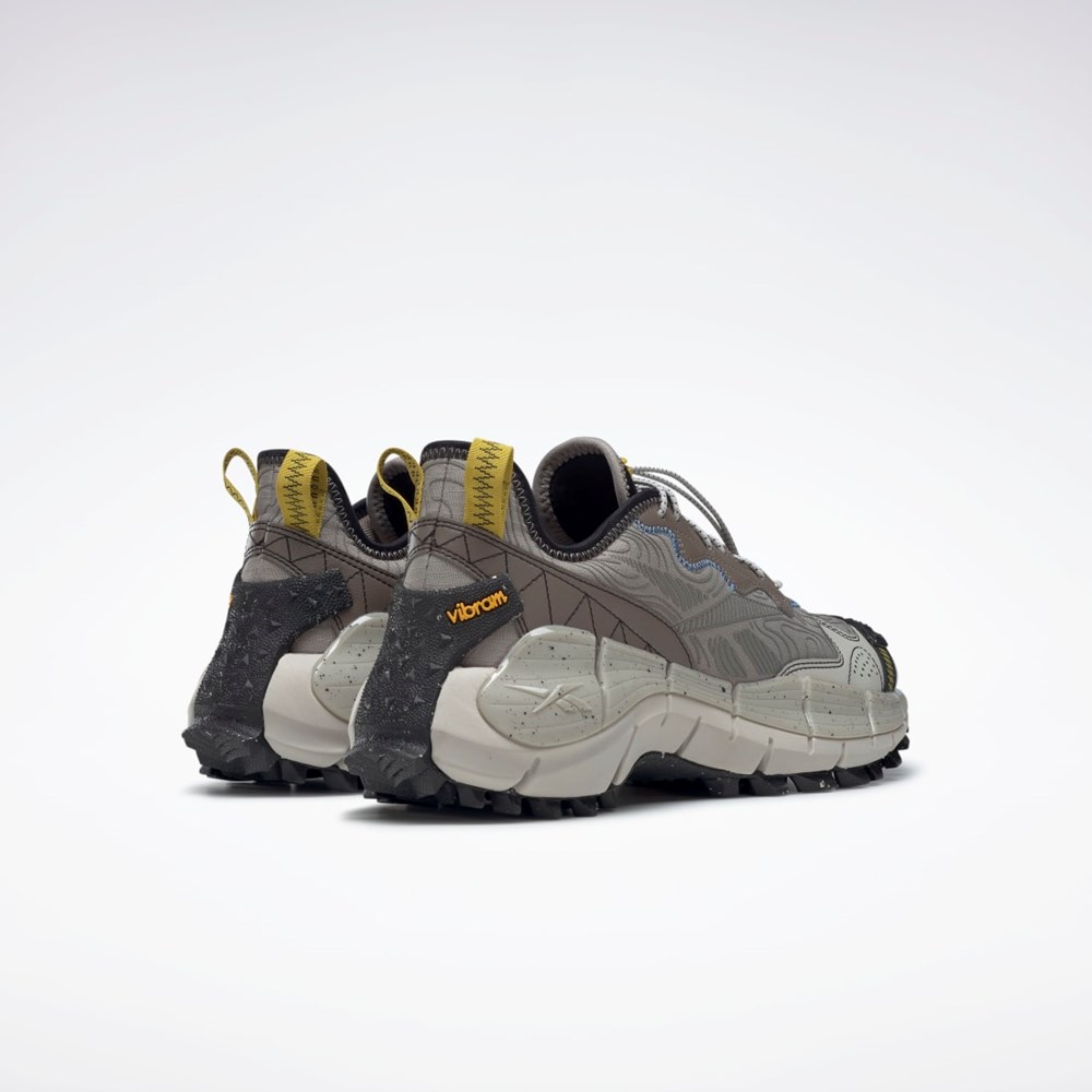 Reebok Zig Kinetica II Edge Shoes Harmaat Sininen Vihreä | KOMWGD-805