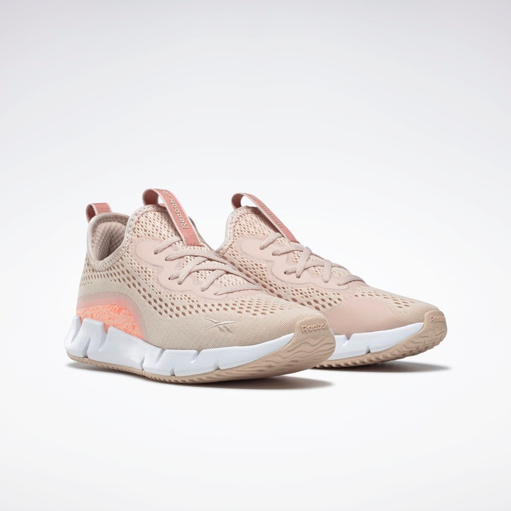 Reebok Zig Sky Shoes Koralli Valkoinen | GRQDLS-657
