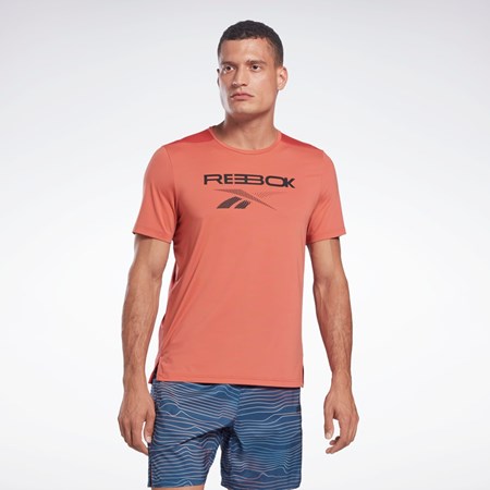 Reebok ACTIVCHILL Graafinen Move T-Shirt Rhodonite | WDBMLA-021