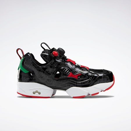 Reebok BAIT X Astro Boy Instapump Fury Mustat Valkoinen Vihreä | MARJTH-823