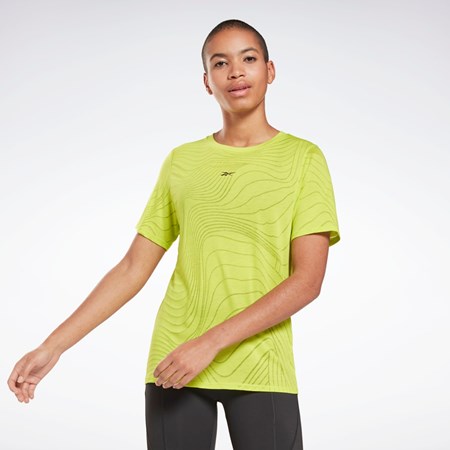 Reebok Burnout T-Shirt Keltainen | FDKGEV-480