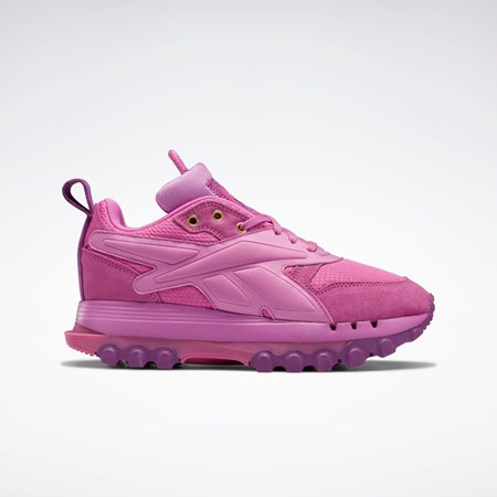 Reebok Cardi B Classic Leather V2 Shoes Kultaiset | GDQPKW-298