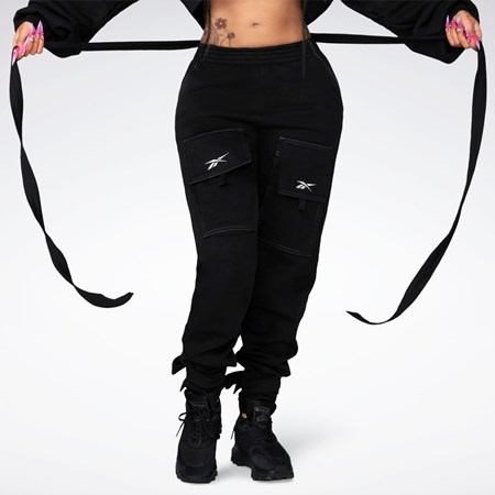 Reebok Cardi B Knit Pants Mustat | UBTJQG-487