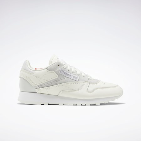 Reebok Classic Leather Make It Yours Shoes Harmaat Valkoinen | MXKYWJ-241