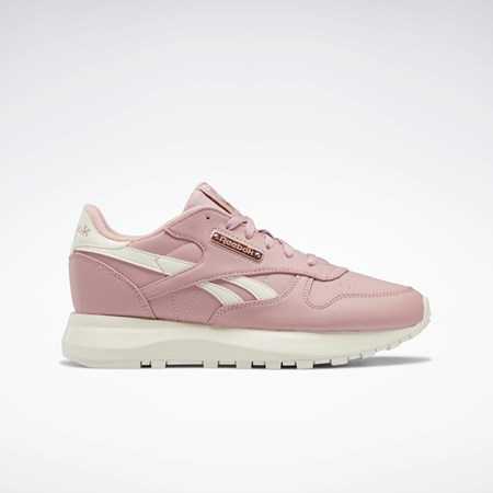 Reebok Classic Leather SP Shoes Pinkki Pinkki Valkoinen | NWCDEL-485