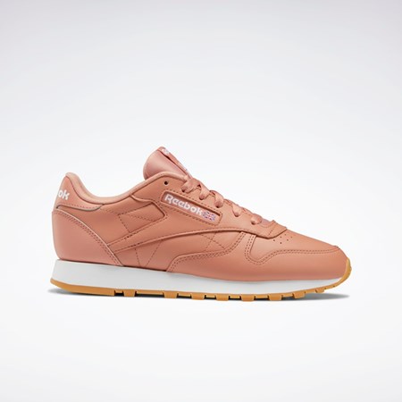 Reebok Classic Leather Shoes Koralli Koralli Valkoinen | GPVDRF-650