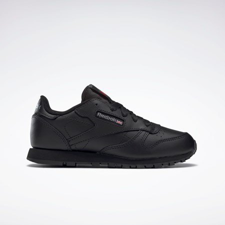 Reebok Classic Leather Shoes - Preschool Mustat | YHGXZR-019