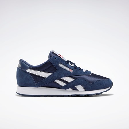 Reebok Classic Nylon Shoes Laivastonsininen Laivastonsininen Platina | ESOBFN-852