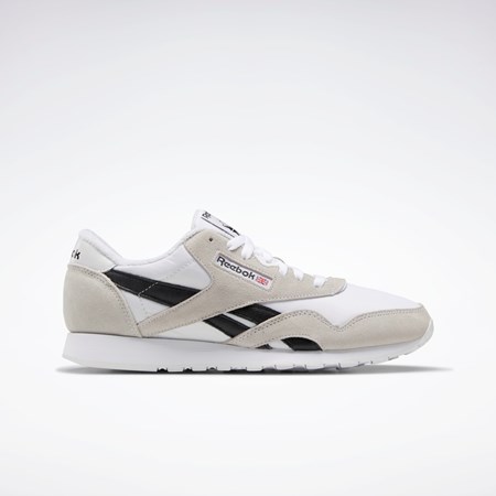Reebok Classic Nylon Shoes Valkoinen Valkoinen Mustat | FAQXSV-042