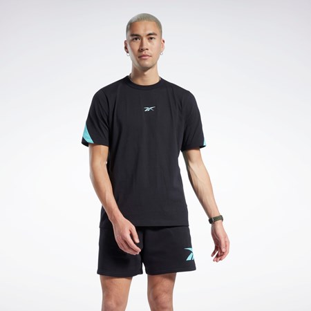 Reebok Classics Brand Proud T-Shirt Mustat | GRBFMZ-643