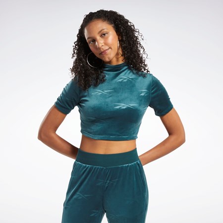Reebok Classics Energy Tight Top Vihreä | XDWFUV-073