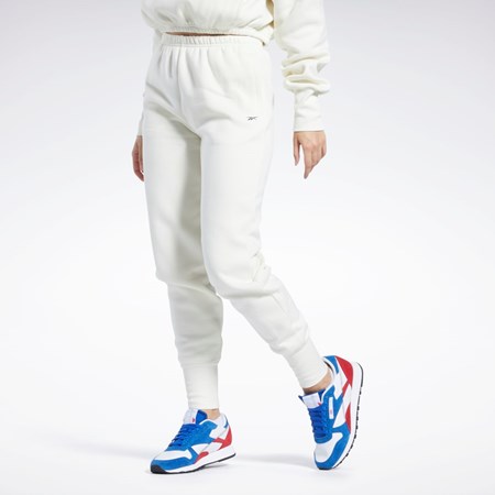 Reebok Classics Fleece Joggers Valkoinen | AUWKSC-509