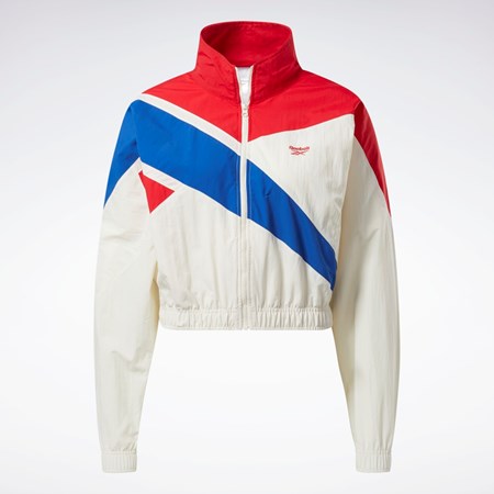 Reebok Classics Franchise Track Jacket Valkoinen | AYCOSD-547