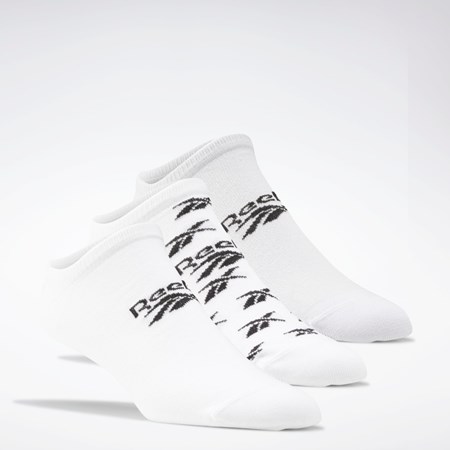 Reebok Classics Invisible Socks 3 Pairs Valkoinen Harmaat Valkoinen | COBXSD-789