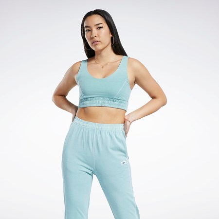 Reebok Classics Natural Dye Fitted Bra Harmaat | ASHKJW-526