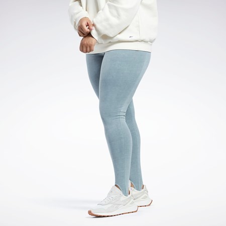 Reebok Classics Natural Dye Stirrup Leggings (Plus Size) Harmaat | VYNHSK-612