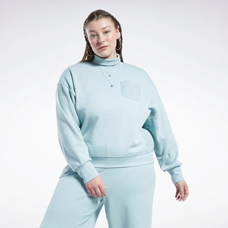 Reebok Classics Puuvilla French Terry Sweatshirt (Plus Size) Harmaat | WKZMPH-659