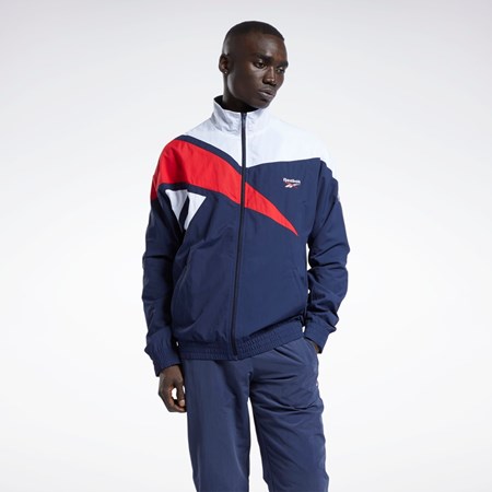 Reebok Classics Vector Track Jacket Laivastonsininen | PYIHDX-984