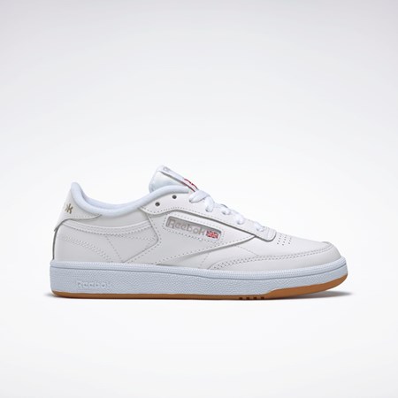 Reebok Club C 85 Shoes Valkoinen Vaaleanharmaat | AXGEUW-528