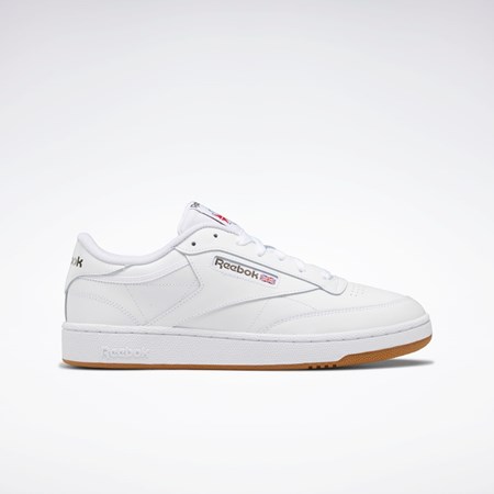 Reebok Club C 85 Shoes Valkoinen Vihreä | UXPKDM-534