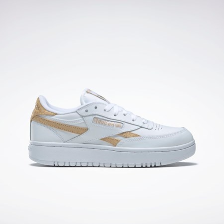 Reebok Club C Double Revenge Shoes Valkoinen Valkoinen | RIEPHQ-915