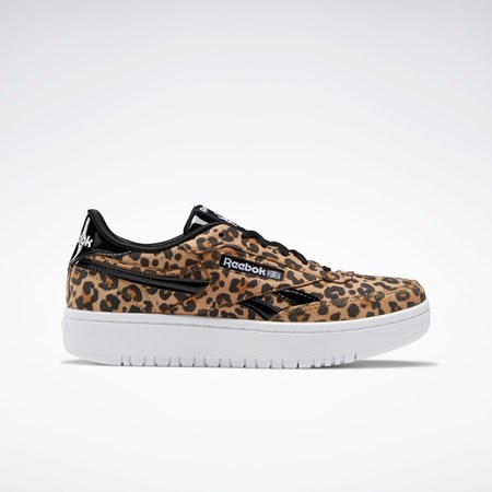 Reebok Club C Double Shoes - Grade School Mustat | DUCHNA-251