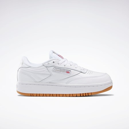 Reebok Club C Double Shoes Valkoinen Valkoinen | GDZQHE-546