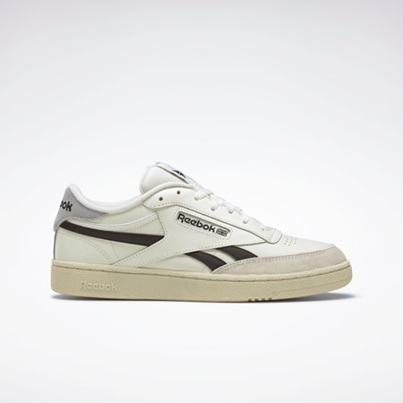 Reebok Club C Revenge Shoes Mustat Harmaat | CWUJGO-521