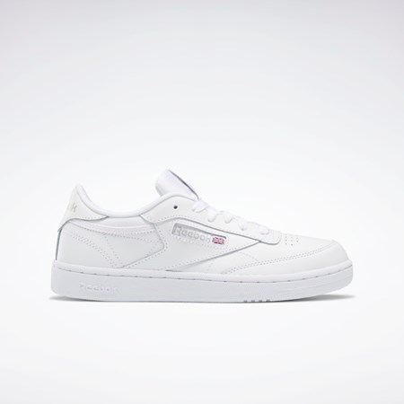 Reebok Club C Shoes - Grade School Valkoinen Harmaat | XEAPOY-586