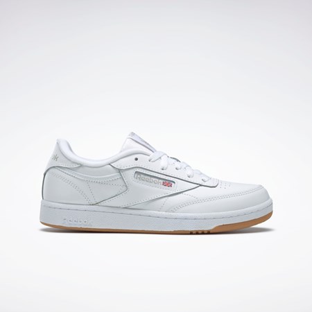Reebok Club C Shoes - Grade School Valkoinen | YEHCVI-182