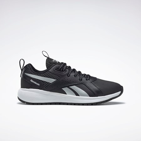 Reebok Durable XT Shoes - Preschool Mustat Hopea Valkoinen | XVTDFZ-612