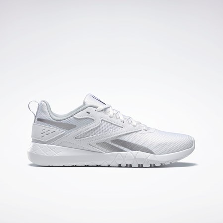 Reebok Flexagon Energy 4 Koulutus Shoes Valkoinen Harmaat Hopea | FHJKPY-102