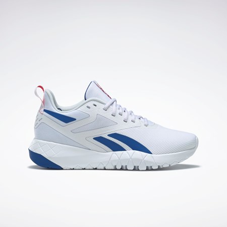 Reebok Flexagon Force 4 Koulutus Shoes Valkoinen Sininen Punainen | KEFRUX-153