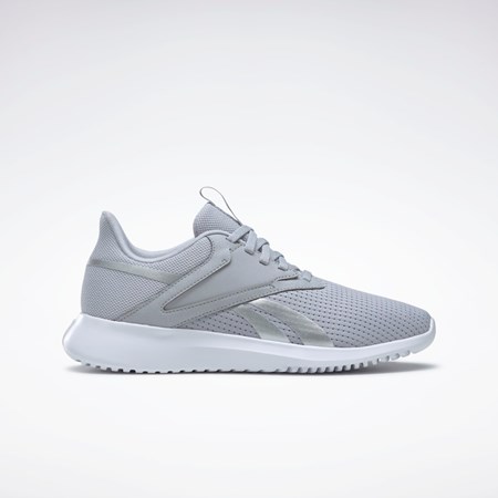 Reebok Fluxlite Koulutus Shoes Harmaat Hopea Valkoinen | DCMPIV-136