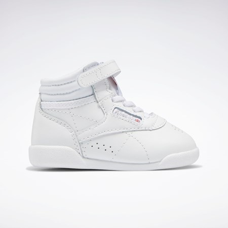 Reebok Freestyle Hi Shoes - Toddler Valkoinen Valkoinen Valkoinen | POZJEA-403