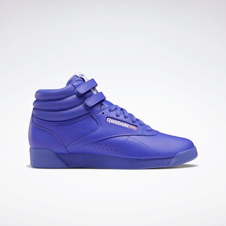 Reebok Freestyle Hi Shoes Violetit Violetit Valkoinen | PLEJAS-763