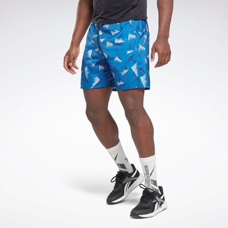 Reebok Graafinen Speed 2.0 Shorts Sininen | BNFVIY-365