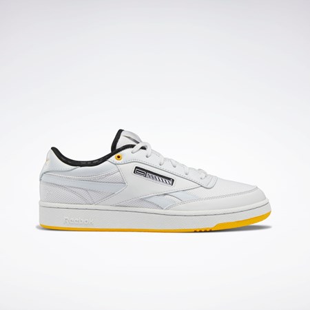 Reebok Jurassic World Club C Revenge Shoes Valkoinen Hopea Kultaiset | JMNOYW-927