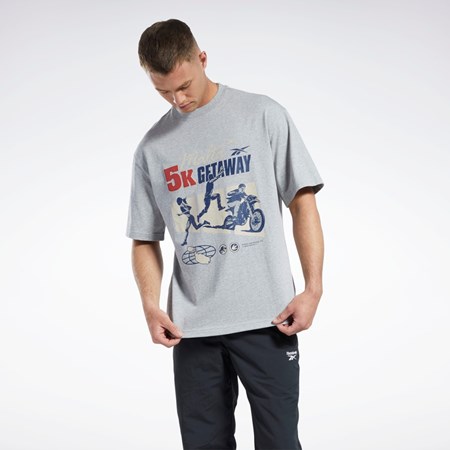 Reebok Jurassic World T-Shirt Harmaat | SKRBGY-720