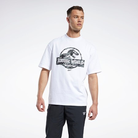 Reebok Jurassic World T-Shirt Valkoinen | XSRTLJ-970